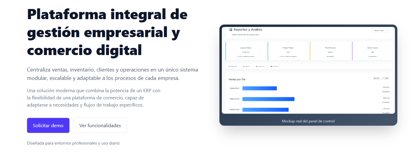 Aplicación Ecommerce